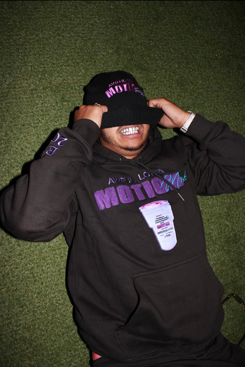 Black Motion Beanie
