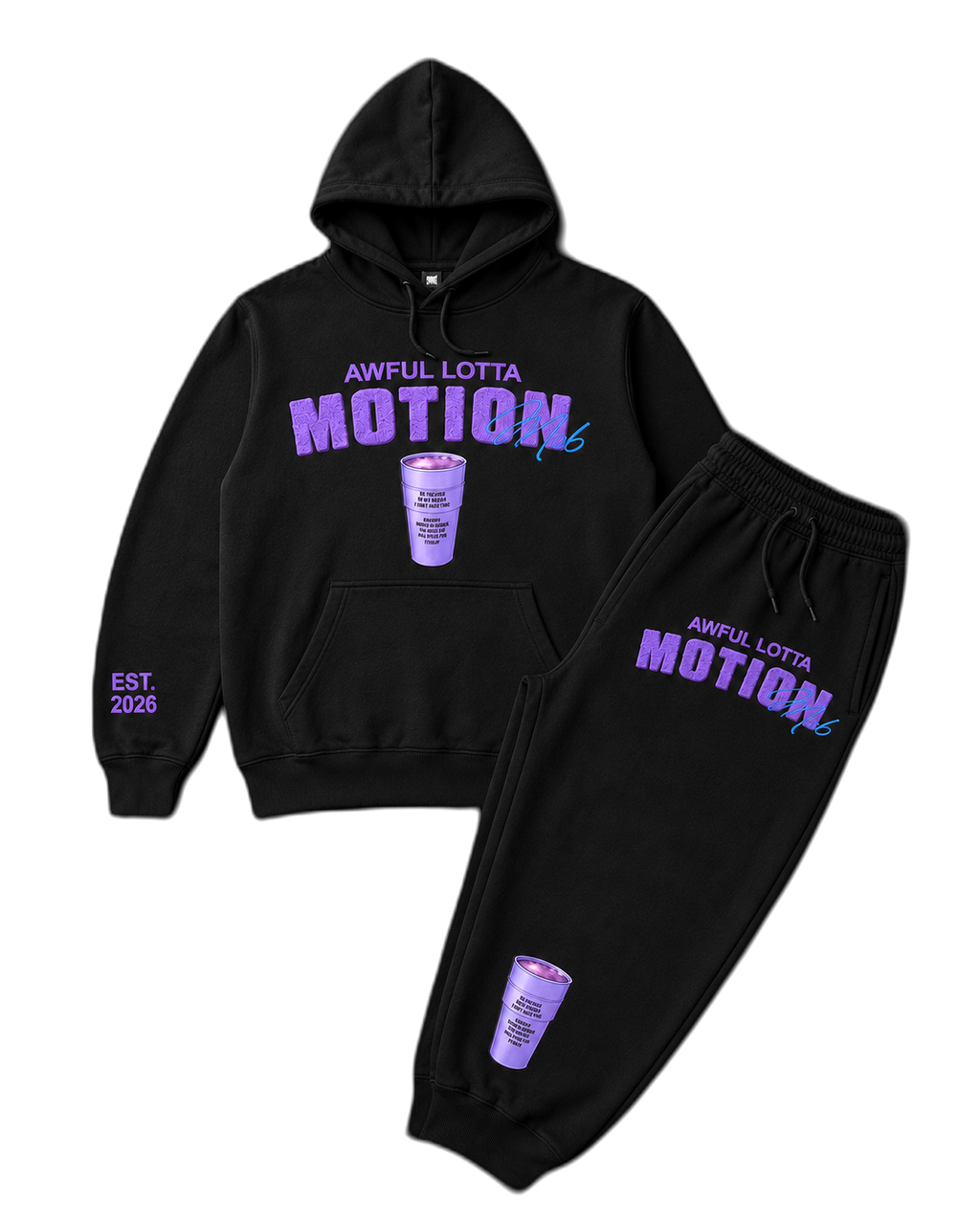 Black Motion Sweatsuit