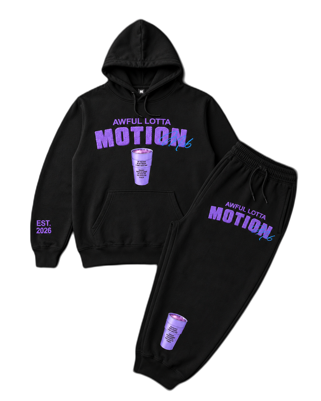 Black Motion Sweatsuit